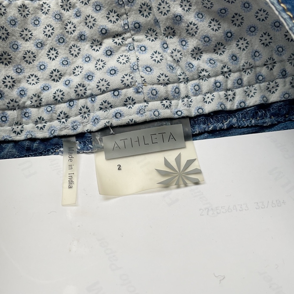 Athleta chambray shorts 2 - Picture 5 of 9